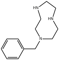 1-benzyl-1,4,7-triazonane Struktur