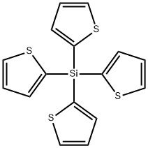 Tetrathiophen-2-yl-silane Struktur