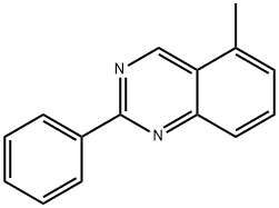 5-methyl-2-phenylquinazoline Struktur