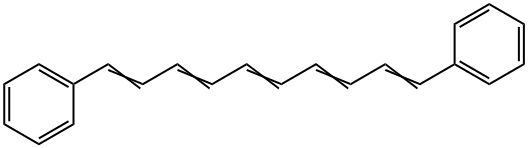 (1E,3E,5E,7E,9E)-1,10-Diphenyldeca-1,3,5,7,9-pentaene Struktur