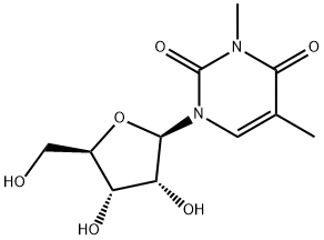 化合物 N3-METHYL-5-METHYLURIDINE 結構式