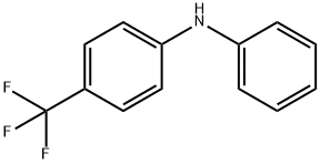 Benzenamine, N-phenyl-4-(trifluoromethyl)- Struktur