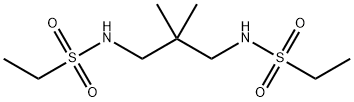 N-[3-(ethylsulfonylamino)-2,2-dimethylpropyl]ethanesulfonamide Structure