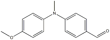 4-[(4-Methoxyphenyl)(Methyl)Amino]Benzaldehyde Struktur