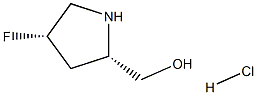 (2S,4S)-順式-4-氟-L-脯氨醇鹽酸鹽 結(jié)構(gòu)式
