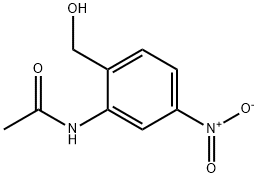 Acetamide, N-[2-(hydroxymethyl)-5-nitrophenyl]- Struktur