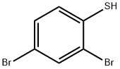Benzenethiol, 2,4-dibromo- Struktur