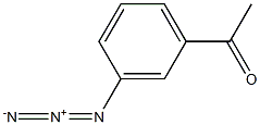 Ethanone, 1-(3-azidophenyl)- Struktur