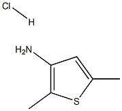 2,5-DIMETHYLTHIOPHEN-3-AMINE HCL Struktur