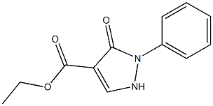 1H-Pyrazole-4-carboxylic acid, 2,5-dihydro-5-oxo-1-phenyl-, ethyl ester