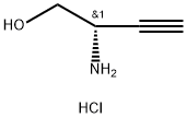 (2S)-2-aminobut-3-yn-1-ol hydrochloride Struktur
