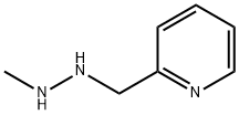 1-methyl-2-(pyrid-2-ylmethyl)hydrazine Struktur