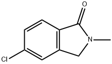 5-Chloro-2-methylisoindolin-1-one Struktur