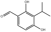 2,4-DIHYDROXY-3-ISOPROPYLBENZALDEHYDE Structure