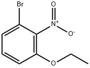 1-bromo-3-ethoxy-2-nitrobenzene Structure
