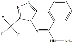 [3-(trifluoromethyl)-[1,2,4]triazolo[3,4-a]phthalazin-6-yl]hydrazine Structure