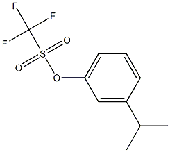 Methanesulfonic acid, trifluoro-, 3-(1-methylethyl)phenyl ester