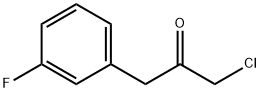1-chloro-3-(3-fluorophenyl)propan-2-one Struktur
