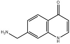 7-(aminomethyl)-1H-quinolin-4-one Struktur