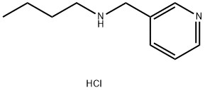 N-(3-pyridinylmethyl)-1-butanamine hydrochloride Struktur