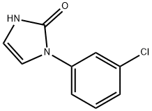 1-(3-Chloro-phenyl)-1,3-dihydro-imidazol-2-one Struktur