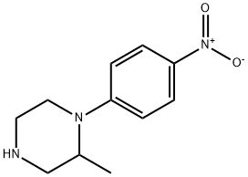 2-methyl-1-(4-nitrophenyl)piperazine, 1240580-66-8, 結(jié)構(gòu)式