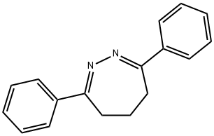 4H-1,2-Diazepine,5,6-dihydro-3,7-diphenyl- Struktur