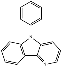 5-Phenyl-5H-pyrido[3,2-b]indole Struktur