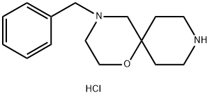 4-BENZYL-1-OXA-4,9-DIAZASPIRO[5.5]UNDECANE 2HCL Struktur