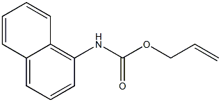 Carbamic acid,1-naphthalenyl-, 2-propenyl ester (9CI) Struktur