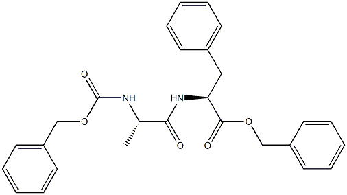 L-Phenylalanine,N-[N-[(phenylmethoxy)carbonyl]-L-alanyl]-, phenylmethyl ester (9CI) Struktur