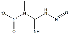 Guanidine,N-methyl-N-nitro-N'-nitroso- (9CI) Struktur