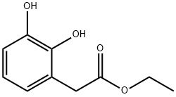 Ethyl 2,3-dihydroxybenzeneacetate Struktur