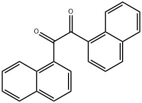 Ethanedione,di-1-naphthalenyl- Struktur