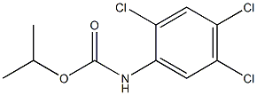 Carbamic acid,(2,4,5-trichlorophenyl)-, 1-methylethyl ester (9CI) Struktur