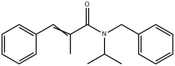 (Z)-N-benzyl-2-methyl-3-phenyl-N-propan-2-ylprop-2-enamide Structure