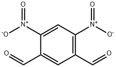 1,3-Benzenedicarboxaldehyde, 4,6-dinitro- Struktur