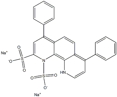 Bathophenanthrolinedisulfonic Acid Disodium Salt Struktur