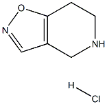 4H,5H,6H,7H-[1,2]oxazolo[4,5-c]pyridine hydrochloride Struktur