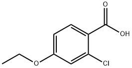 2-Chloro-4-ethoxybenzoic acid Struktur