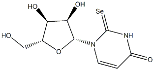 Uridine, 2-seleno- Struktur
