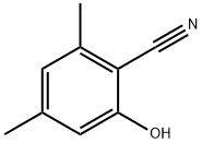 2,4-dimethyl-6-hydroxybenzonitrile Struktur