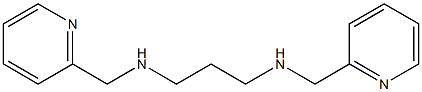1,3-Propanediamine,N1,N3-bis(2-pyridinylmethyl)- 結(jié)構(gòu)式