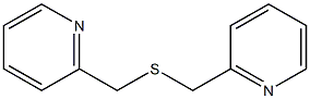 Pyridine, 2,2'-[thiobis(methylene)]bis- Struktur