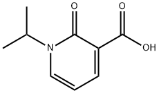 2-オキソ-1-(プロパン-2-イル)-1,2-ジヒドロピリジン-3-カルボン酸 化學構(gòu)造式