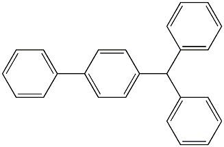 1,1'-Biphenyl, 4-(diphenylmethyl)- Struktur