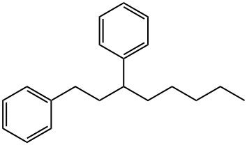 Benzene, 1,1'-(1-pentyl-1,3-propanediyl)bis- Struktur