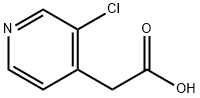 2-(3-chloropyridin-4-yl)acetic acid Struktur