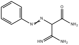 Acetamide, 2-amidino-2-phenylazo- Struktur