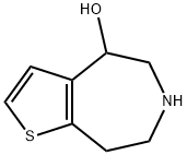 4H,5H,6H,7H,8H-thieno[2,3-d]azepin-4-ol, 102997-00-2, 結(jié)構(gòu)式